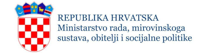 Logo Ministarstvo rada, mirovinskog sustava, obitelji i socijalne politike